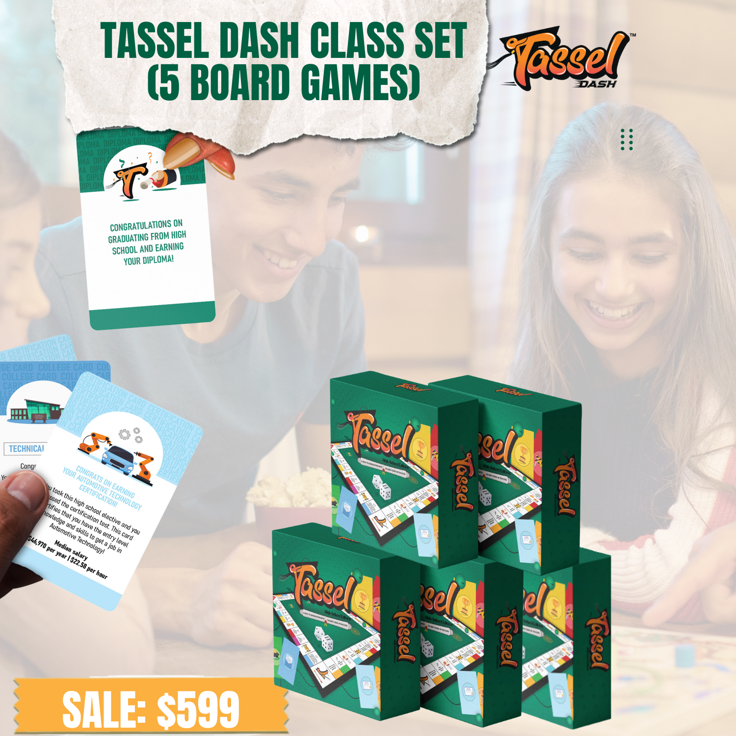 Tassel Dash™: The Readiness Class Set (Starter)