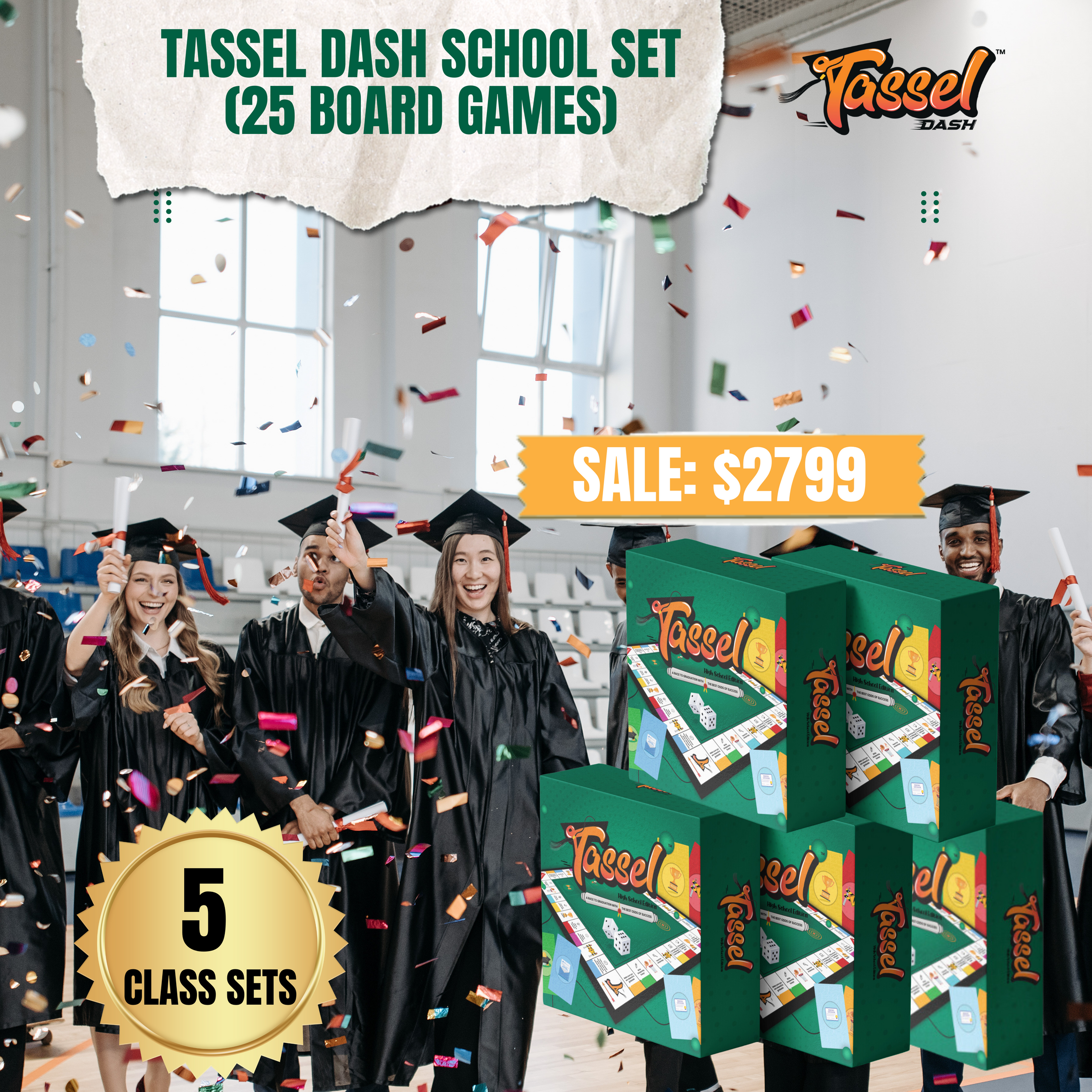 Tassel Dash™: The Readiness School Set (Starter)