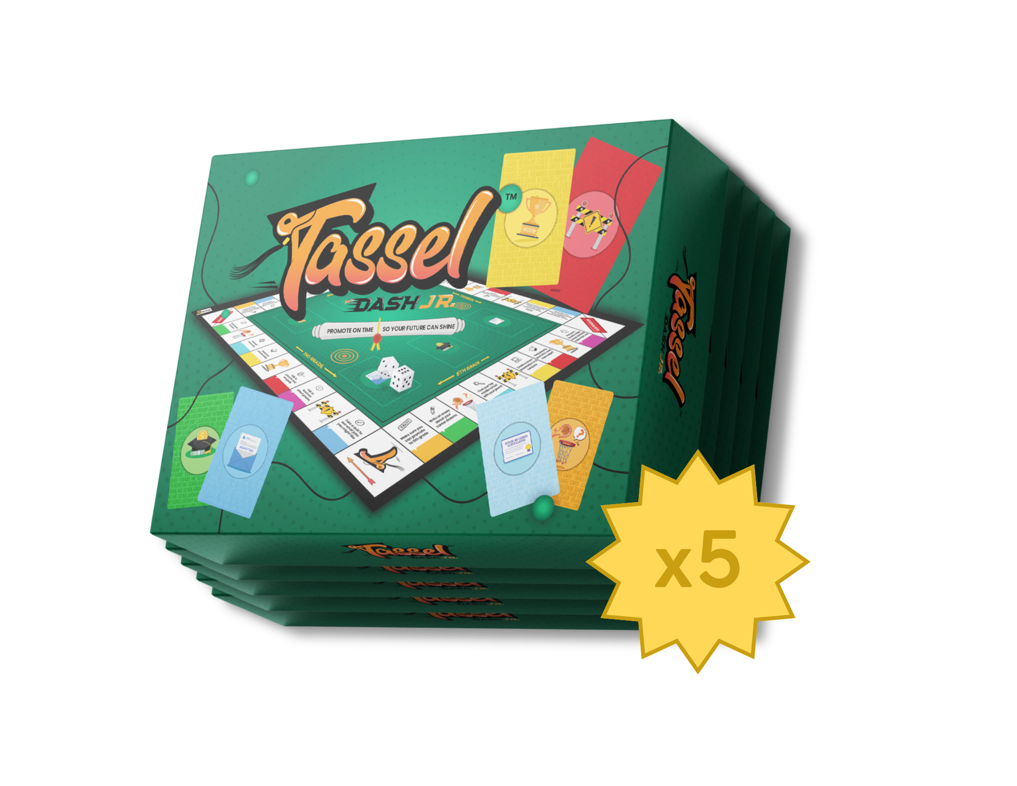Tassel Dash Jr.™ Class Set (5 Games)