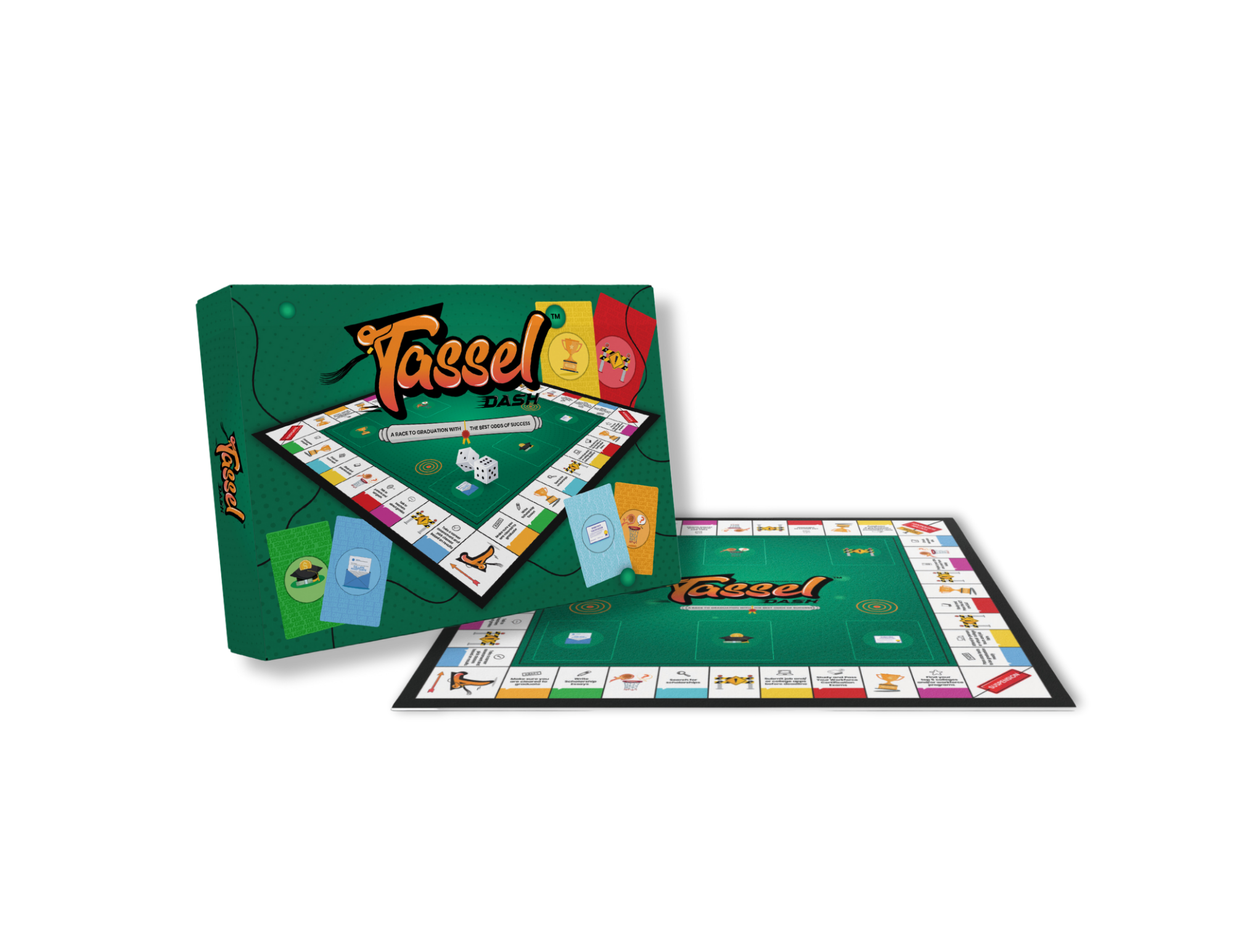 Tassel Dash®: The Career Pathways Board Game (Family Time Edition)