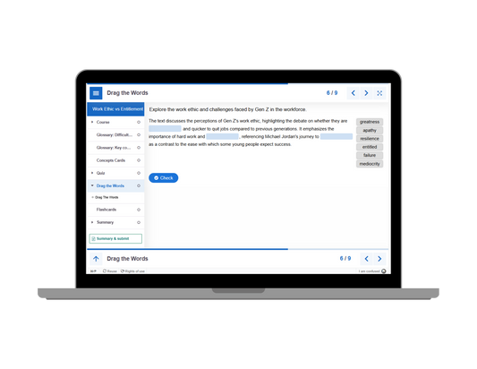 Tassel Dash® Exploration Course - Individual Student License (Personalized Learning & Tracking)