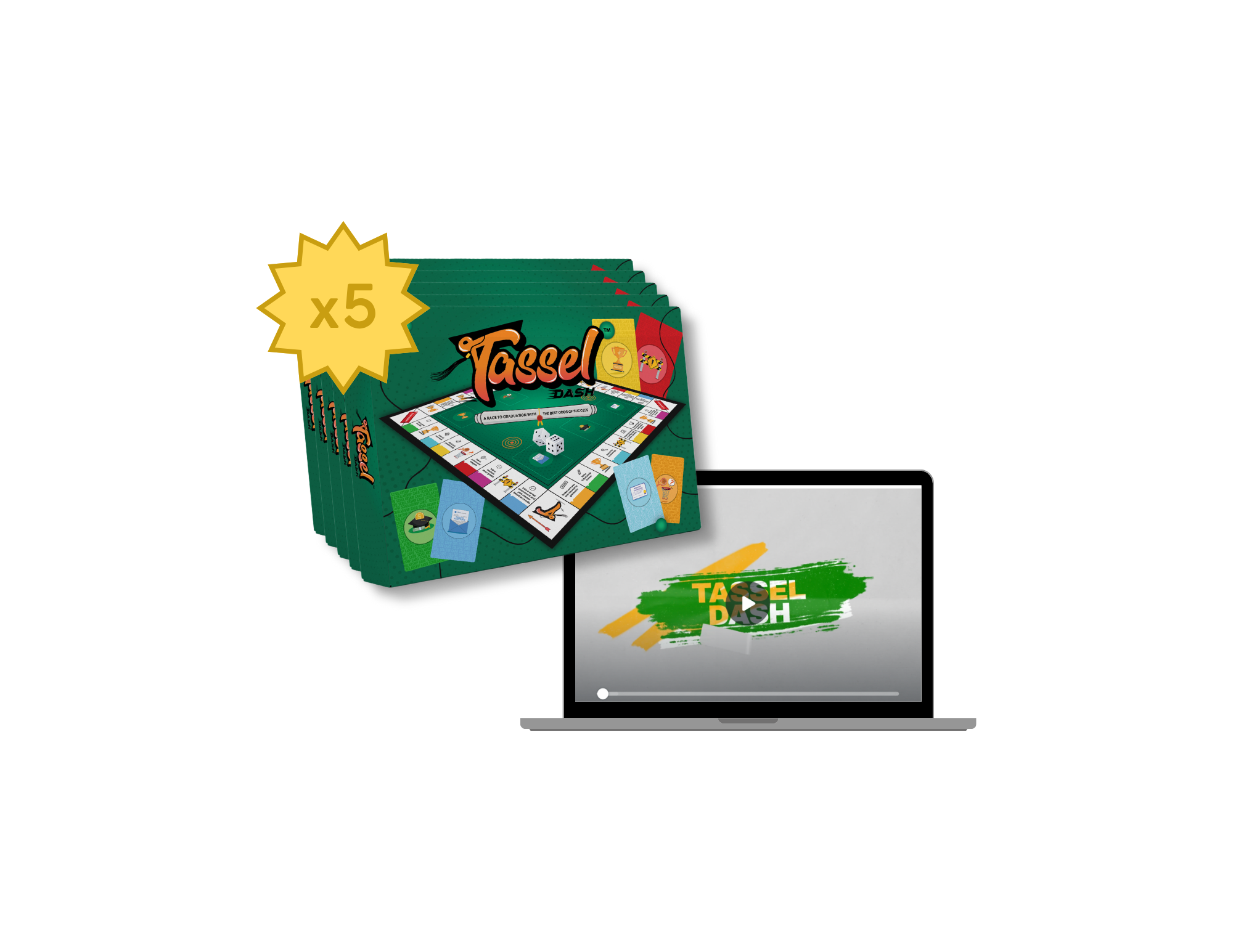Tassel Dash® Play and Plan Kit (Games + Course)